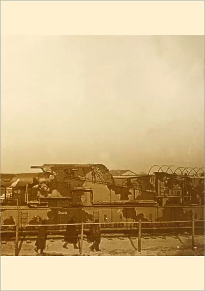 Armoured train, c1914-c1918
