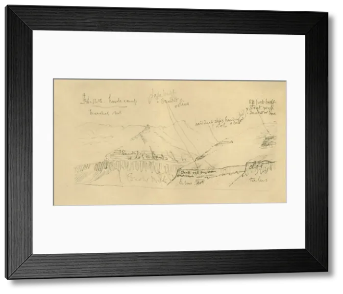 Framed Print : Mount Buckley, 11 February 1912, (1913) Framed Print : Mount Buckley, 11 February 1912, (1913)