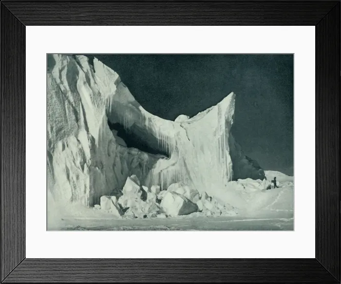 Framed Print : The Castle Berg at the End of the Winter, c1911, (1913). Artist: Herbert Ponting Framed Print : The Castle Berg at the End of the Winter, c1911, (1913). Artist: Herbert Ponting