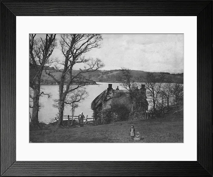 Framed Print : The River Fal, from Tolvern, c1896. Artist: Frederick Argall Framed Print : The River Fal, from Tolvern, c1896. Artist: Frederick Argall