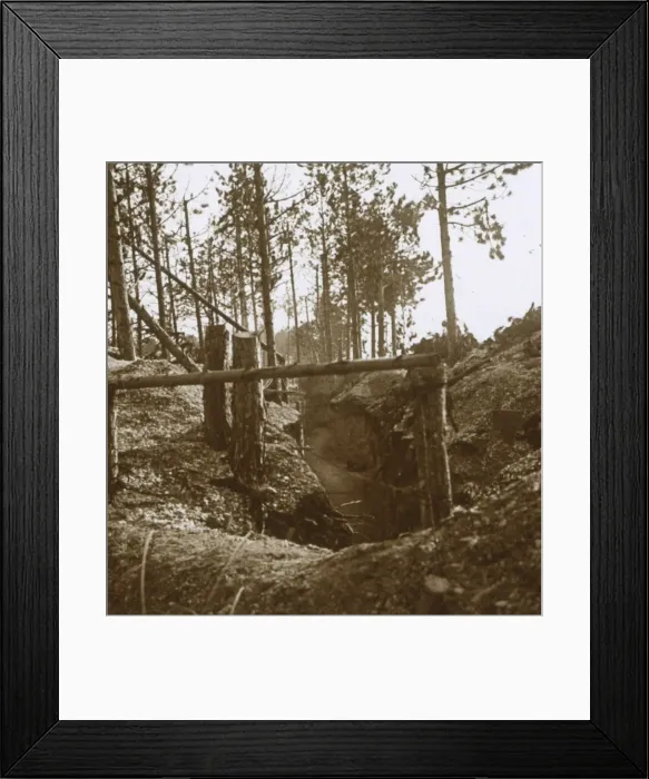 Framed Print : Bois-le-Pretre, northern France, c1914-c1915 Framed Print : Bois-le-Pretre, northern France, c1914-c1915
