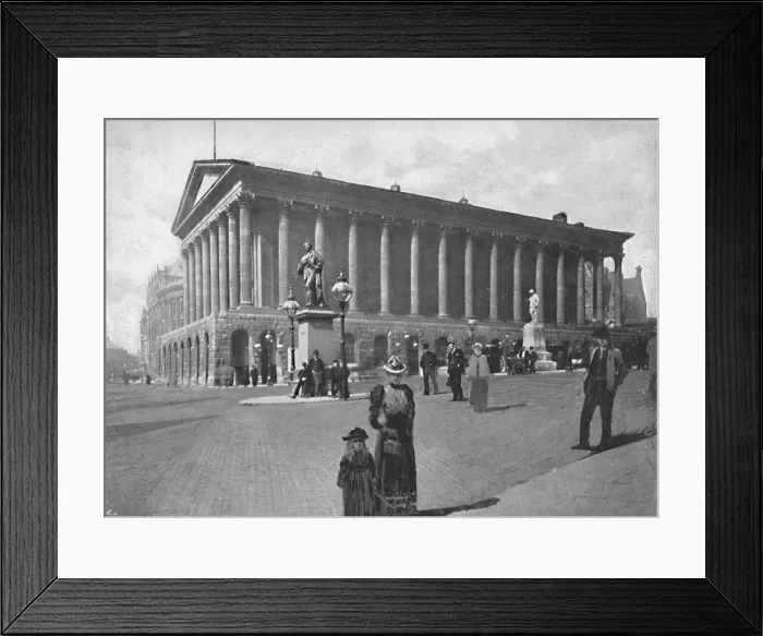 Framed Print : The Town Hall, Birmingham, c1896. Artist: Harold Baker Ltd Framed Print : The Town Hall, Birmingham, c1896. Artist: Harold Baker Ltd