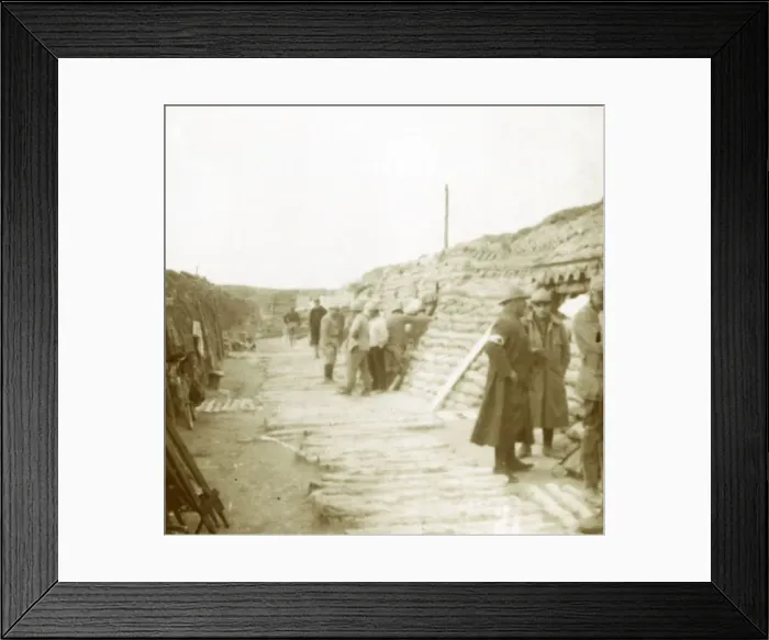 Framed Print : Place de l Opera, Champagne, northern France, c1914-c1918 Framed Print : Place de l Opera, Champagne, northern France, c1914-c1918