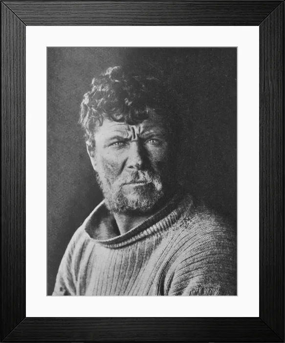 Framed Print : Petty Officer P. Keohane, January 1912, (1913). Artist: Herbert Ponting Framed Print : Petty Officer P. Keohane, January 1912, (1913). Artist: Herbert Ponting