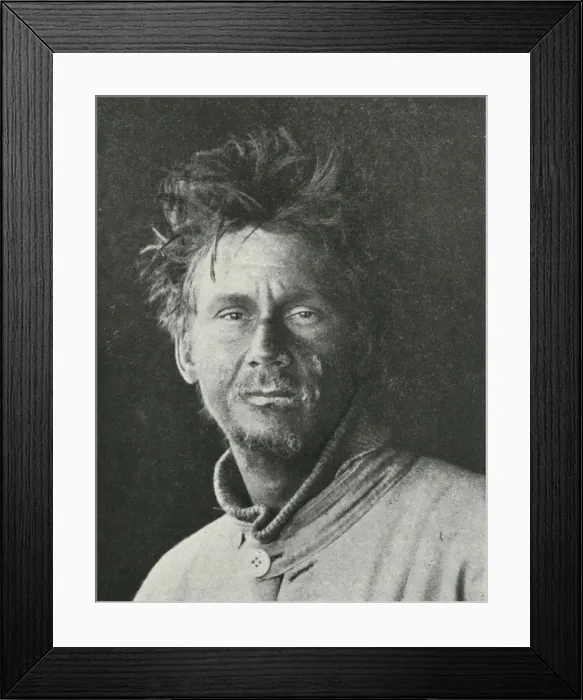 Framed Print : C. S. Wright, January 1912, (1913). Artist: Herbert Ponting Framed Print : C. S. Wright, January 1912, (1913). Artist: Herbert Ponting