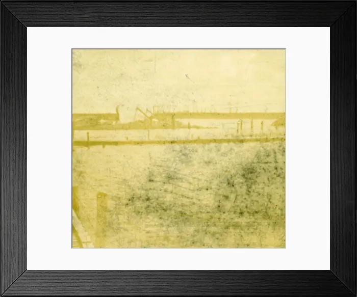 Framed Print : Footbridges at Ramskapelle, Belgium, c1914-c1918 Framed Print : Footbridges at Ramskapelle, Belgium, c1914-c1918
