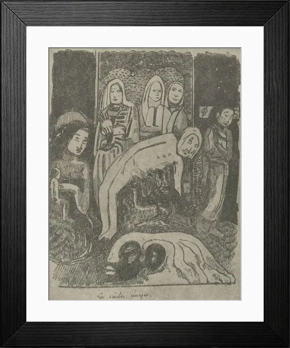 Framed Print : The Holy Images, 1936. Artist: Paul Gauguin Framed Print : The Holy Images, 1936. Artist: Paul Gauguin