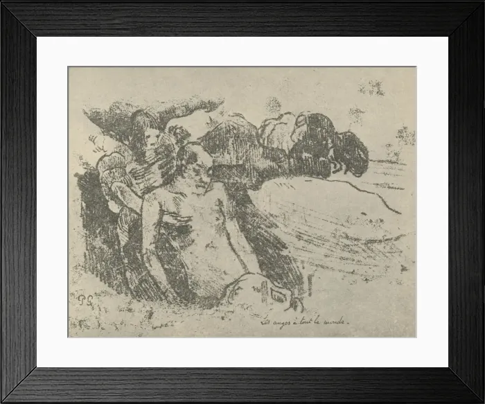 Framed Print : Angels For All, 1936. Artist: Paul Gauguin Framed Print : Angels For All, 1936. Artist: Paul Gauguin
