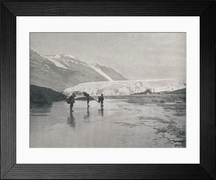 Framed Print : Packing from Alcove Camp to the Sea, c1911, (1913). Artist: T Griffith Taylor Framed Print : Packing from Alcove Camp to the Sea, c1911, (1913). Artist: T Griffith Taylor