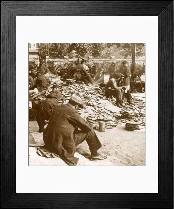 Framed Print : Mobilisation, Paris barracks, c1914 Framed Print : Mobilisation, Paris barracks, c1914