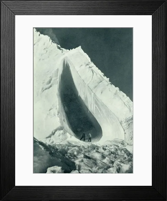 Framed Print : The Arch Berg from Without, c1910-1913, (1913). Artist: Herbert Ponting Framed Print : The Arch Berg from Without, c1910-1913, (1913). Artist: Herbert Ponting