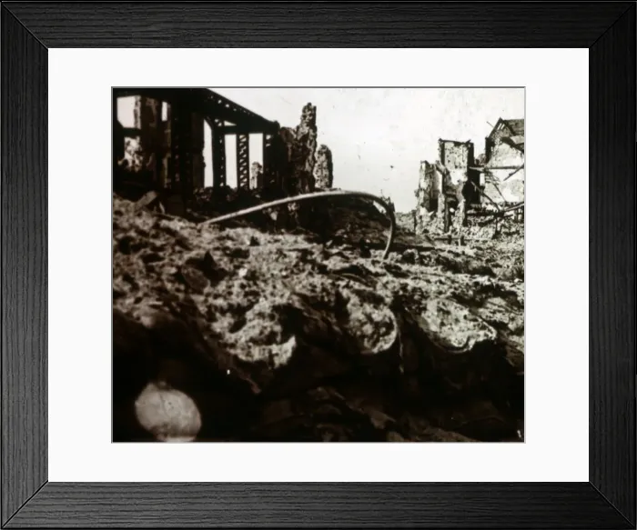 Framed Print : Casino, Nieuwpoort, Flanders, Belgium, c1914-c1918 Framed Print : Casino, Nieuwpoort, Flanders, Belgium, c1914-c1918