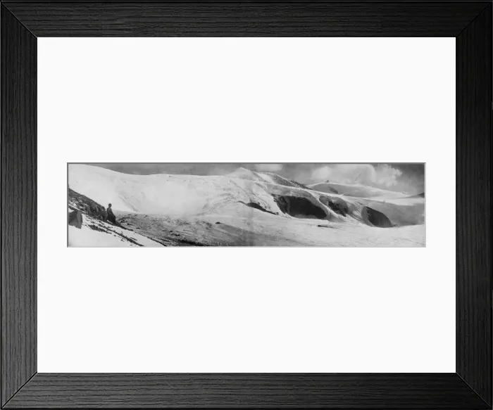 Framed Print : Avalanche Cliffs on the South Side of Granite Harbour, c1911, (1913). Artist Framed Print : Avalanche Cliffs on the South Side of Granite Harbour, c1911, (1913). Artist