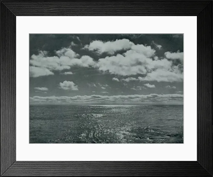 Framed Print : Open Water in the Ross Sea, c1910-1913, (1913). Artist: Herbert Ponting Framed Print : Open Water in the Ross Sea, c1910-1913, (1913). Artist: Herbert Ponting