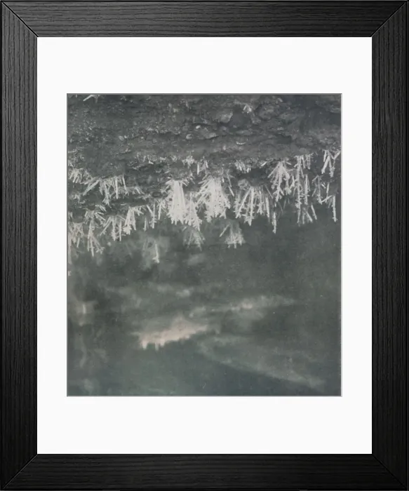 Framed Print : Ice Crystals on the Roof of a Cave at the Head of the Alph River, c1911, (1913) Framed Print : Ice Crystals on the Roof of a Cave at the Head of the Alph River, c1911, (1913)