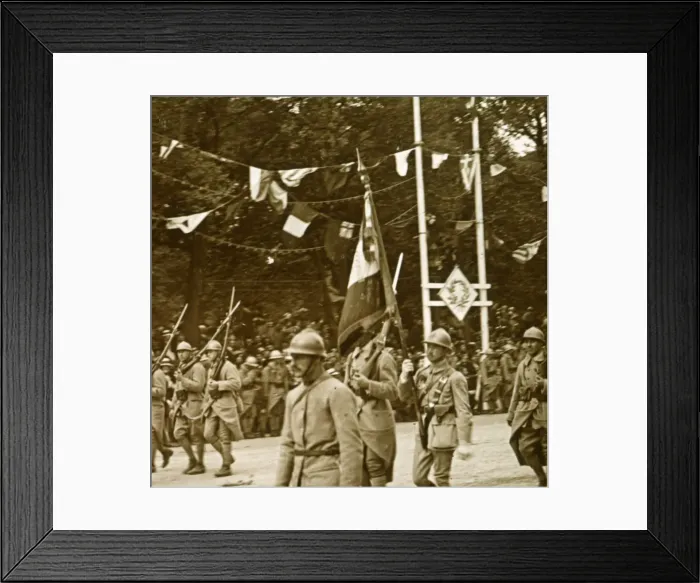 Framed Print : Victory parade, 1918 Framed Print : Victory parade, 1918