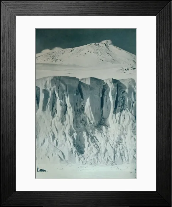 Framed Print : The Ramparts of Mount Erebus, c1911, (1913). Artist: Herbert Ponting Framed Print : The Ramparts of Mount Erebus, c1911, (1913). Artist: Herbert Ponting
