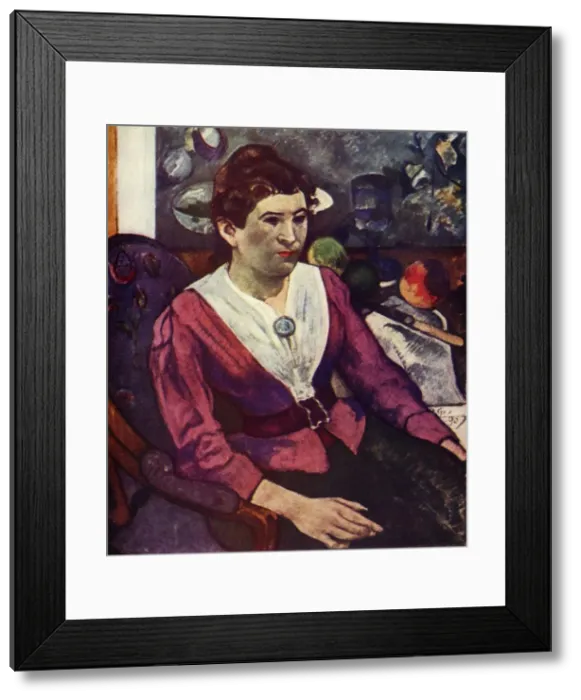 Framed Print : Marie Henry, 1936. Artist: Paul Gauguin Framed Print : Marie Henry, 1936. Artist: Paul Gauguin