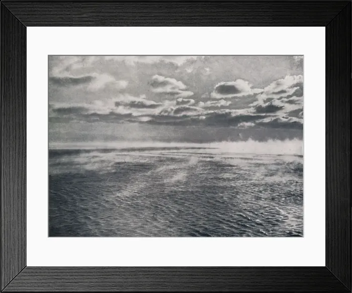 Framed Print : Frost-Smoke, 1911, 1913. Artist: Herbert Ponting Framed Print : Frost-Smoke, 1911, 1913. Artist: Herbert Ponting