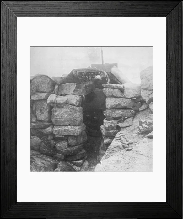 Framed Print : Granite Hut, Cape Geology, 1911, (1913). Artist: T Griffith Taylor Framed Print : Granite Hut, Cape Geology, 1911, (1913). Artist: T Griffith Taylor
