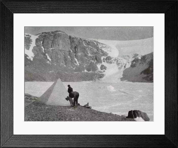 Framed Print : The Devils Punch Bowl, an Empty Cwm in the South-West Corner of Granite Harbour, 1912, (1913) Framed Print : The Devils Punch Bowl, an Empty Cwm in the South-West Corner of Granite Harbour, 1912, (1913)