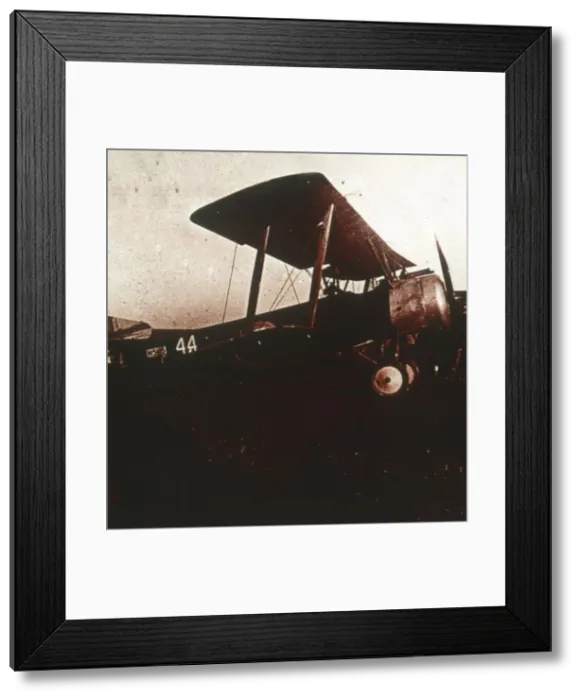 Framed Print : Fighter plane taking off, c1914-c1918 Framed Print : Fighter plane taking off, c1914-c1918
