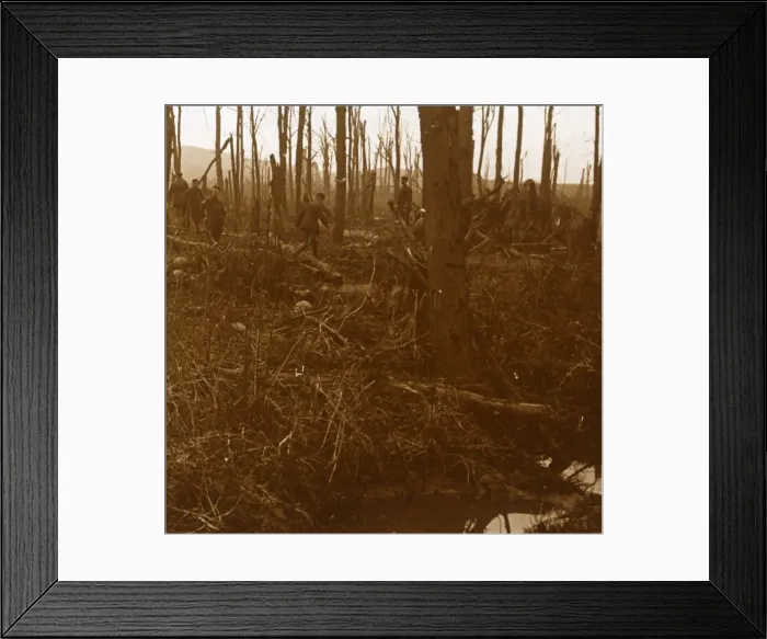 Framed Print : Mount Kemmel, Flanders, Belgium, c1914-c1918 Framed Print : Mount Kemmel, Flanders, Belgium, c1914-c1918