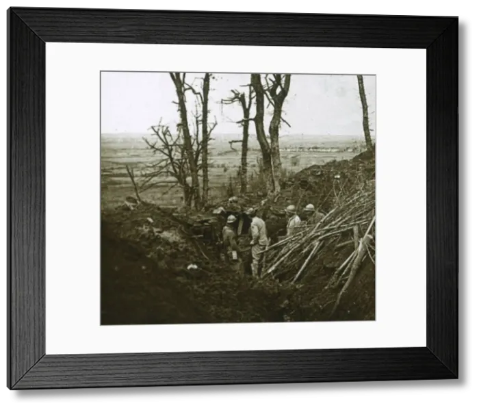 Framed Print : Les Eparges, northern France, 1915 Framed Print : Les Eparges, northern France, 1915
