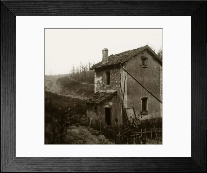 Framed Print : Wooden crosses, Tavannes Tunnel, Verdun, northern France, c1914-c1918 Framed Print : Wooden crosses, Tavannes Tunnel, Verdun, northern France, c1914-c1918