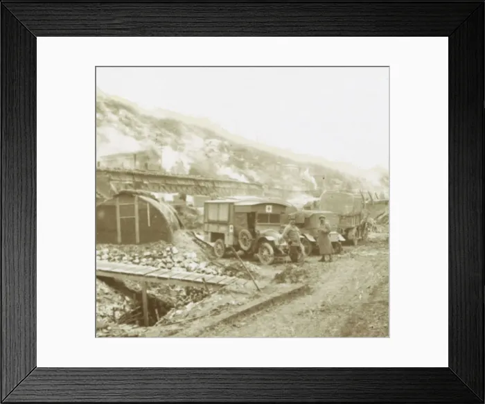 Framed Print : Policeman s-Hat-Hill, Curlu, Somme, northern France, c1914-c1918 Framed Print : Policeman s-Hat-Hill, Curlu, Somme, northern France, c1914-c1918