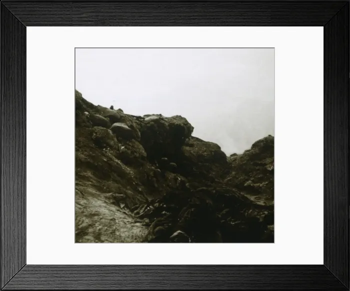 Framed Print : German trench, Combles, Northern France, c1914-c1918 Framed Print : German trench, Combles, Northern France, c1914-c1918
