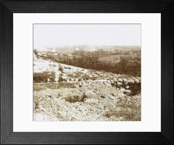 Framed Print : Bombardment, Ablain-Saint-Nazaire, Northern France, c1914-c1918 Framed Print : Bombardment, Ablain-Saint-Nazaire, Northern France, c1914-c1918