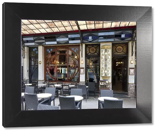 Taverne-Restaurant Falstaff, 17-19 Rue Henri Maus, Brussels, Belgium, (1903), c2014-2017 Artist