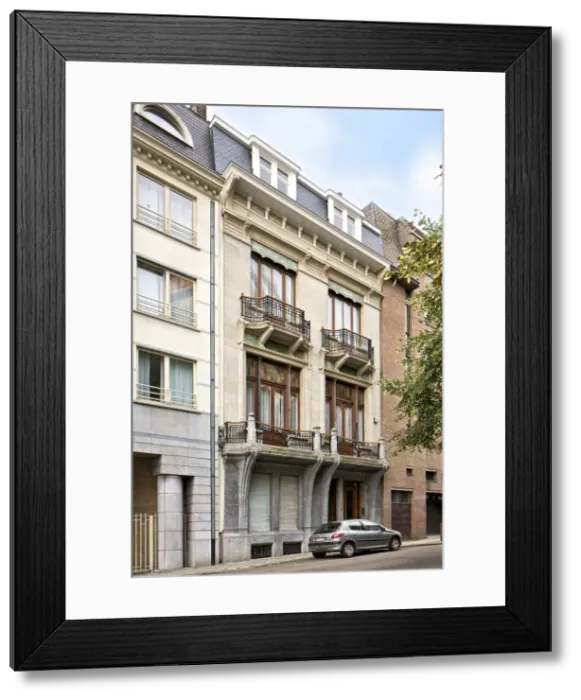 Framed Print : Hotel Solvay, 224 Avenue Louise, (1895-1903), c2014-2017. Artist: Alan John Ainsworth Framed Print : Hotel Solvay, 224 Avenue Louise, (1895-1903), c2014-2017. Artist: Alan John Ainsworth