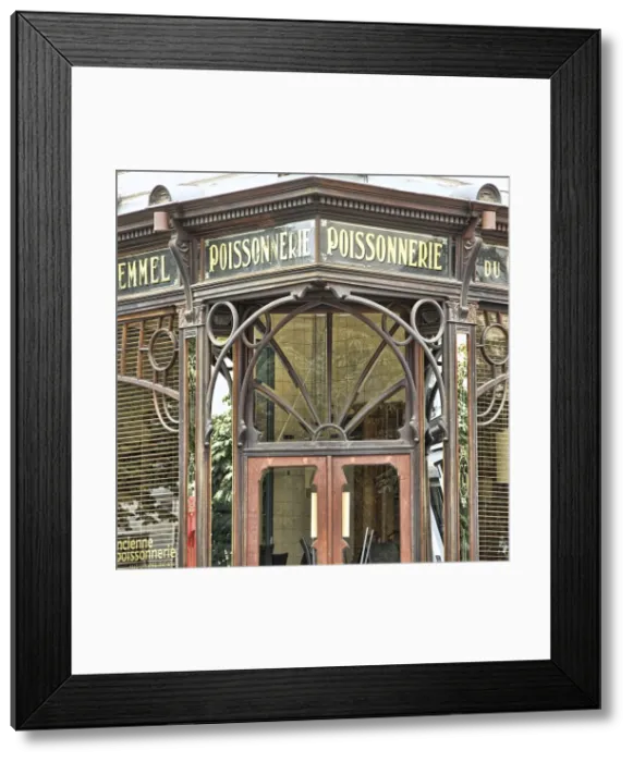 Framed Print : Anciennne Poissonerie, 65 Rue de Trone, (c1906), c2014-2017. Artist: Alan John Ainsworth Framed Print : Anciennne Poissonerie, 65 Rue de Trone, (c1906), c2014-2017. Artist: Alan John Ainsworth