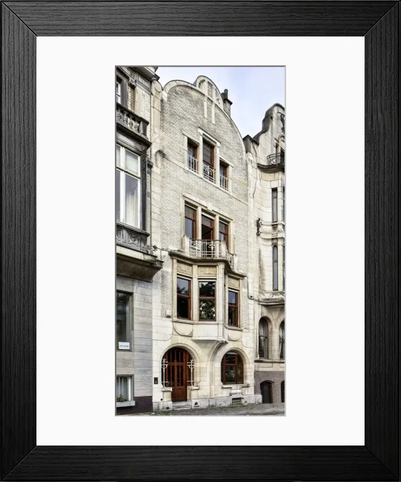 Framed Print : 9 Place Jean Jacobs, Brussels, Belgium, (1904), c2014-2017. Artist: Alan John Ainsworth Framed Print : 9 Place Jean Jacobs, Brussels, Belgium, (1904), c2014-2017. Artist: Alan John Ainsworth