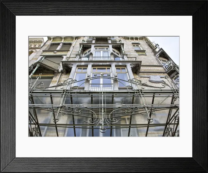 Framed Print : La Buca di Bacco, 63-65 Av. Louis Bertrand, Brussels, Belgium, (1906), c2014-2017 Framed Print : La Buca di Bacco, 63-65 Av. Louis Bertrand, Brussels, Belgium, (1906), c2014-2017