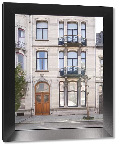 Maison-Atelier Delcorde, 40 & 44 Avenue Sleeckx, (1913), c2014-2017