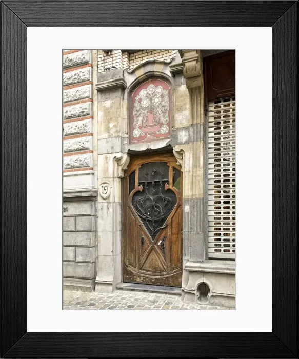 Framed Print : 19 Rue Ernest Solvay, (1906), c2014-2017. Artist: Alan John Ainsworth Framed Print : 19 Rue Ernest Solvay, (1906), c2014-2017. Artist: Alan John Ainsworth