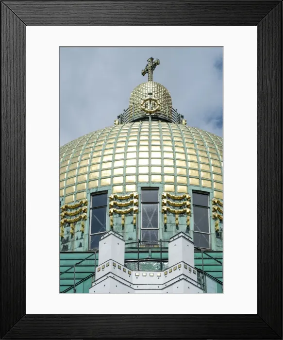 Framed Print : Kirche am Steinhof, (1903-1907), c2014-2017. Artist: Alan John Ainsworth Framed Print : Kirche am Steinhof, (1903-1907), c2014-2017. Artist: Alan John Ainsworth