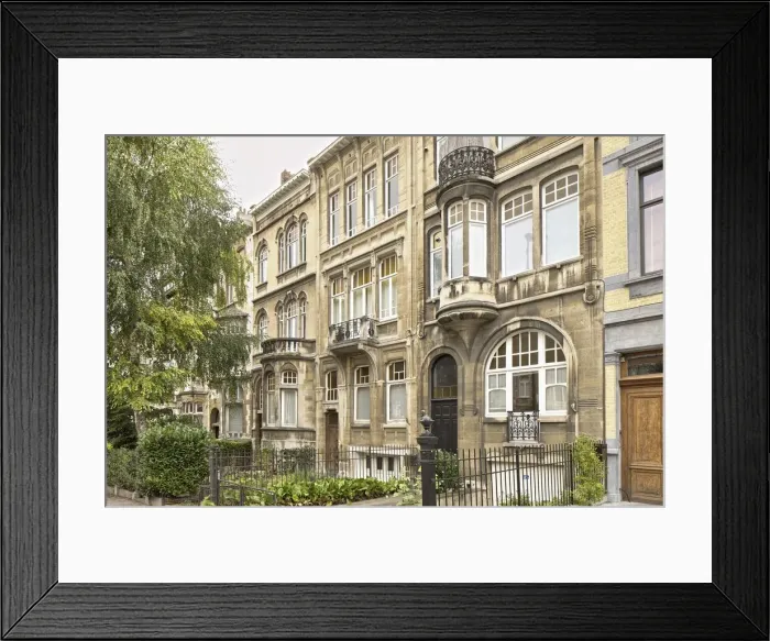 Framed Print : 2-36 Rue de la Vallee, (1903-1907), c2014-2017. Artist: Alan John Ainsworth Framed Print : 2-36 Rue de la Vallee, (1903-1907), c2014-2017. Artist: Alan John Ainsworth