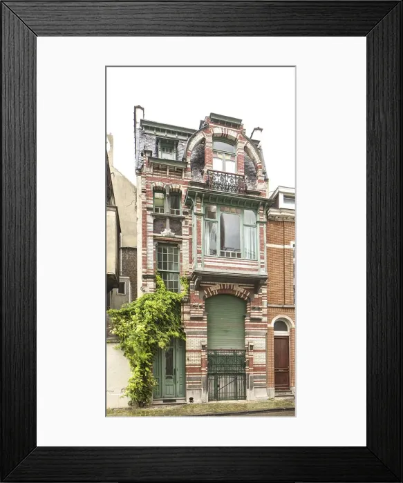 Framed Print : 4 Rue de l Abdication, Brussels, Belgium, (1902) c2014-2017. Artist: Alan John Ainsworth Framed Print : 4 Rue de l Abdication, Brussels, Belgium, (1902) c2014-2017. Artist: Alan John Ainsworth