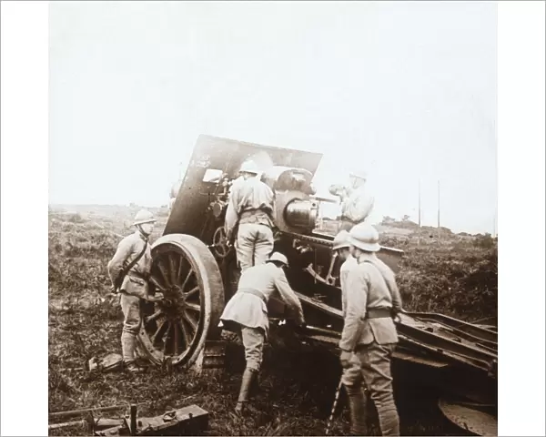 Howitzer battery, c1914-c1918