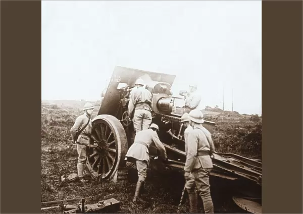Howitzer battery, c1914-c1918
