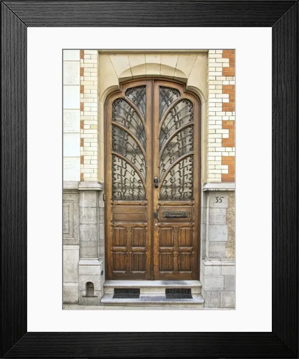 Framed Print : 35 Rue le Correge, Brussels, Belgium, (1898), c2014-2017. Artist: Alan John Ainsworth Framed Print : 35 Rue le Correge, Brussels, Belgium, (1898), c2014-2017. Artist: Alan John Ainsworth
