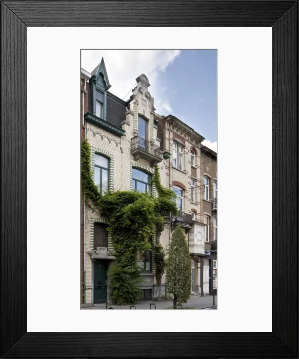Framed Print : 49 Rue Du Cardinale, Brussels, Belgium, (1899), c2014-2017. Artist: Alan John Ainsworth Framed Print : 49 Rue Du Cardinale, Brussels, Belgium, (1899), c2014-2017. Artist: Alan John Ainsworth