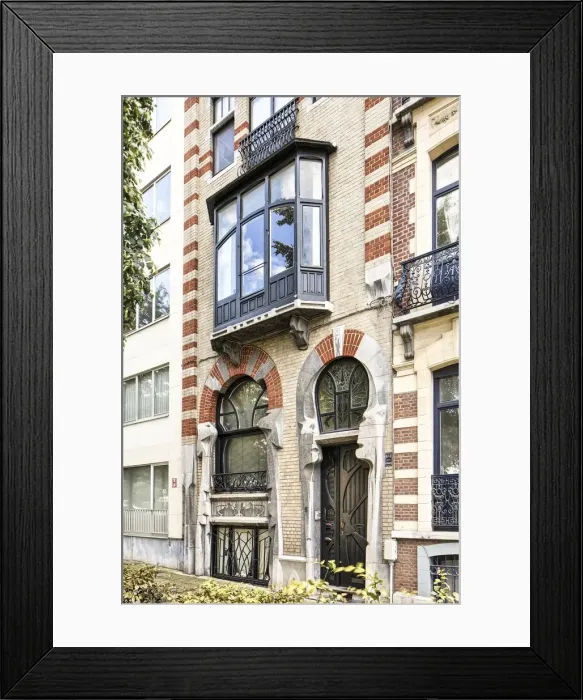 Framed Print : 5 Square Gutenberg, Brussels, Belgium, (1898), c2014-2017. Artist: Alan John Ainsworth Framed Print : 5 Square Gutenberg, Brussels, Belgium, (1898), c2014-2017. Artist: Alan John Ainsworth