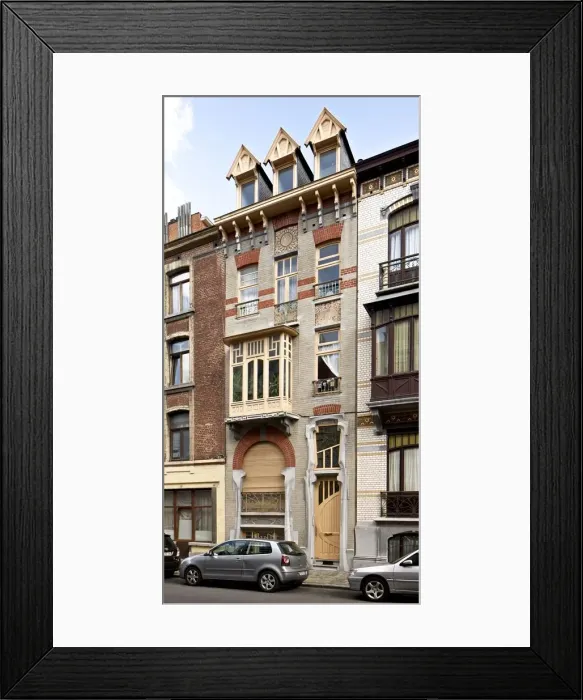 Framed Print : 55 Rue Philippe Le Bon, Brussels, Belgium, c2014-2017. Artist: Alan John Ainsworth Framed Print : 55 Rue Philippe Le Bon, Brussels, Belgium, c2014-2017. Artist: Alan John Ainsworth