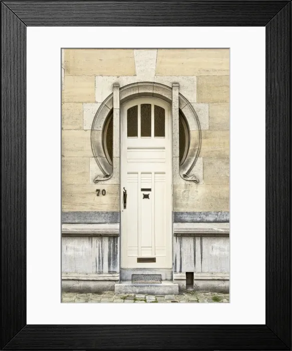 Framed Print : 70 Rue Philippe Le Bon, Brussels, Belgium, (1901), c2014-2017. Artist: Alan John Ainsworth Framed Print : 70 Rue Philippe Le Bon, Brussels, Belgium, (1901), c2014-2017. Artist: Alan John Ainsworth