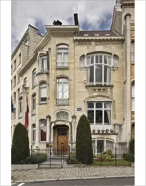 Hotel van Eetvelde, 2 Av. Palmerston, Brussels, Belgium, (1898), c2014-2017. Artist